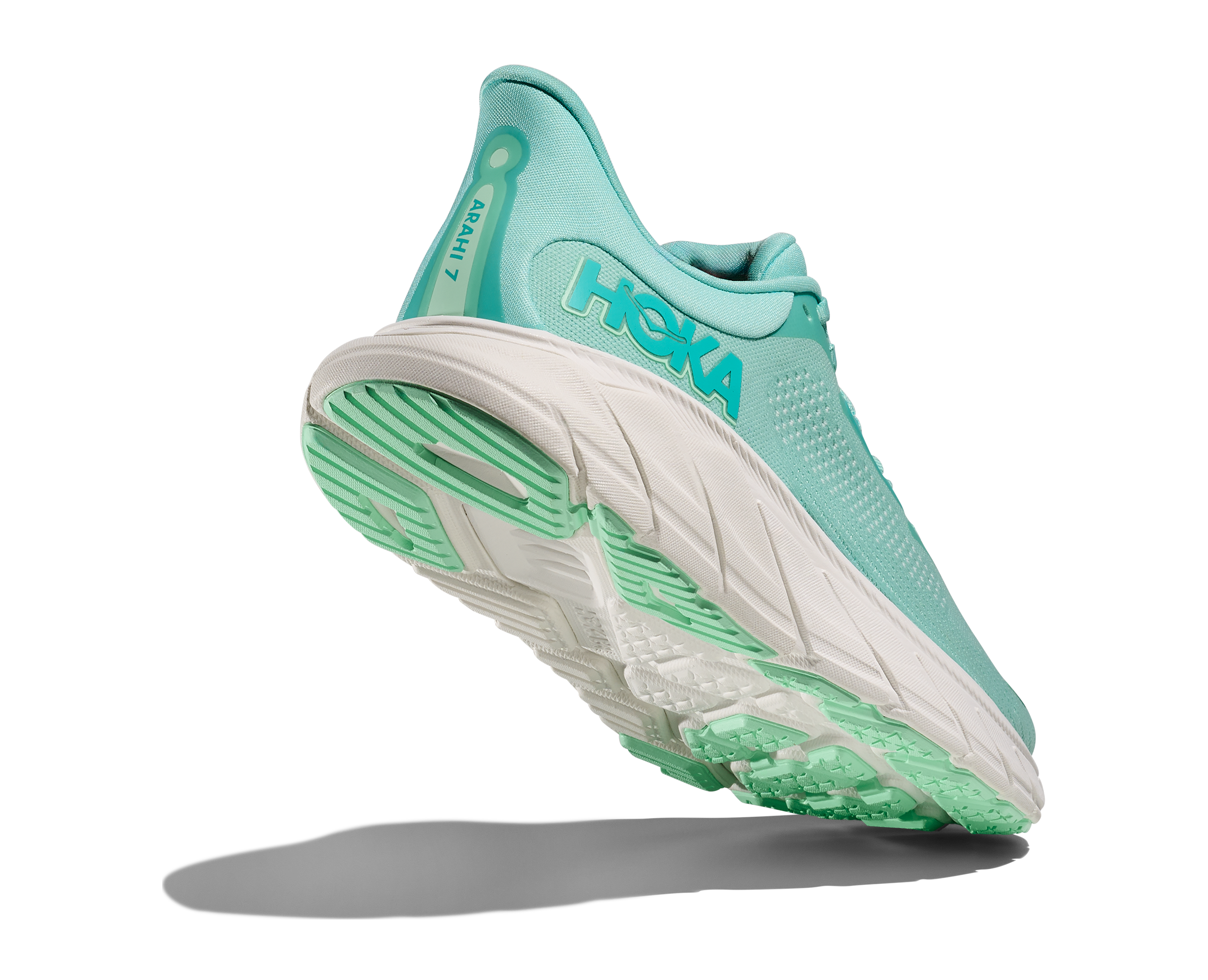 Hoka Arahi 7, Laufschuh, Damen, Blue Spark/Snow Melts