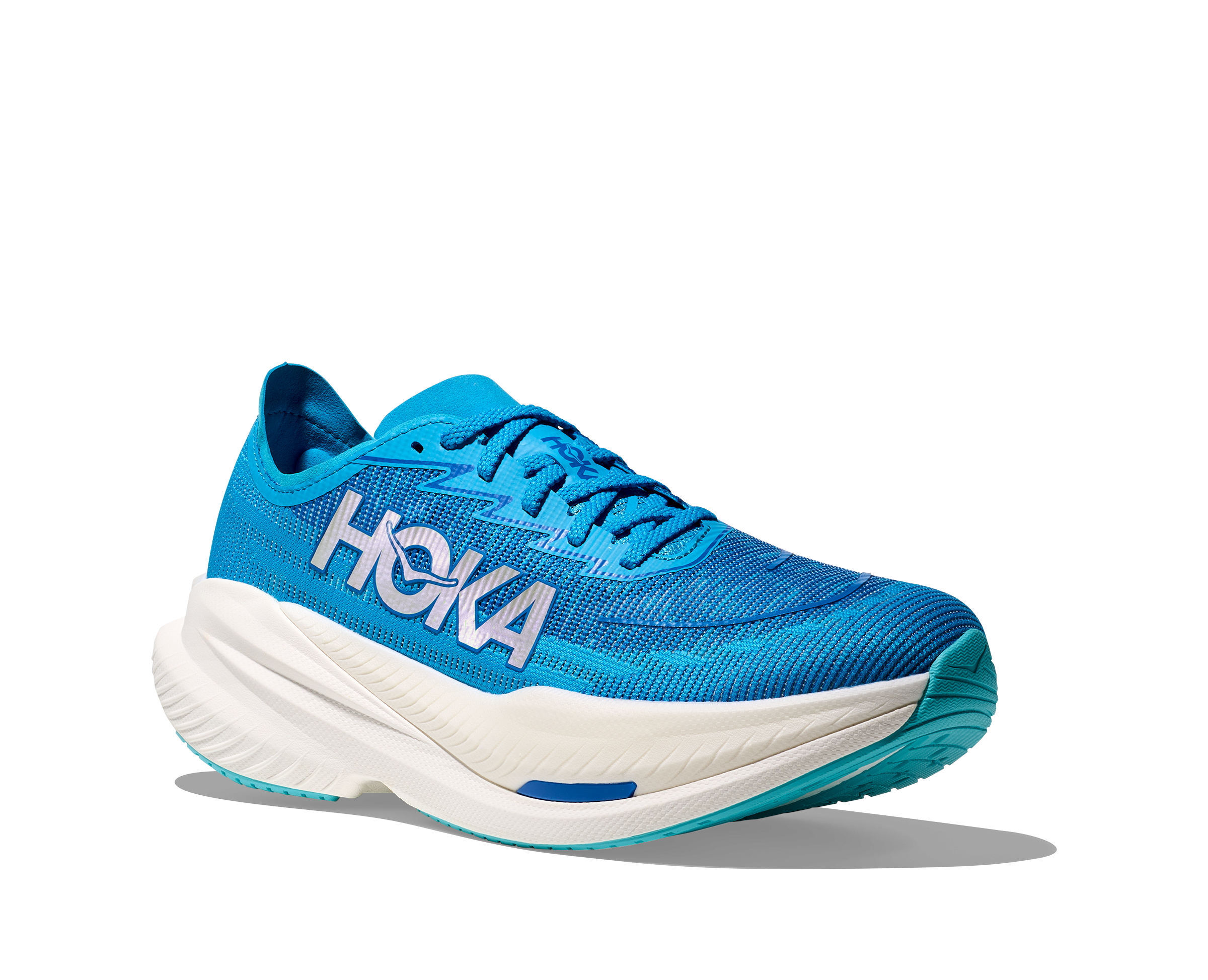 Hoka Mach X 2, Laufschuhe, Herren, Skyward Blue/Electric Cobalt
