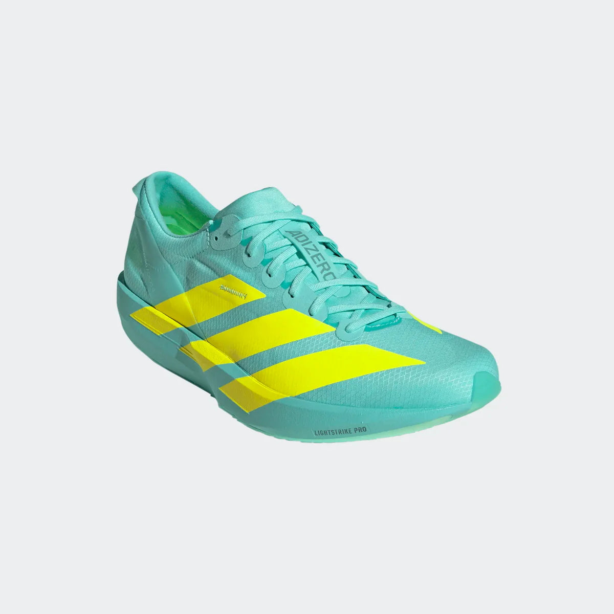 Adidas ADIZERO ADIOS 9 Herren Laufschuh – Flash Aqua/Lucid Lemon/Zero Mint