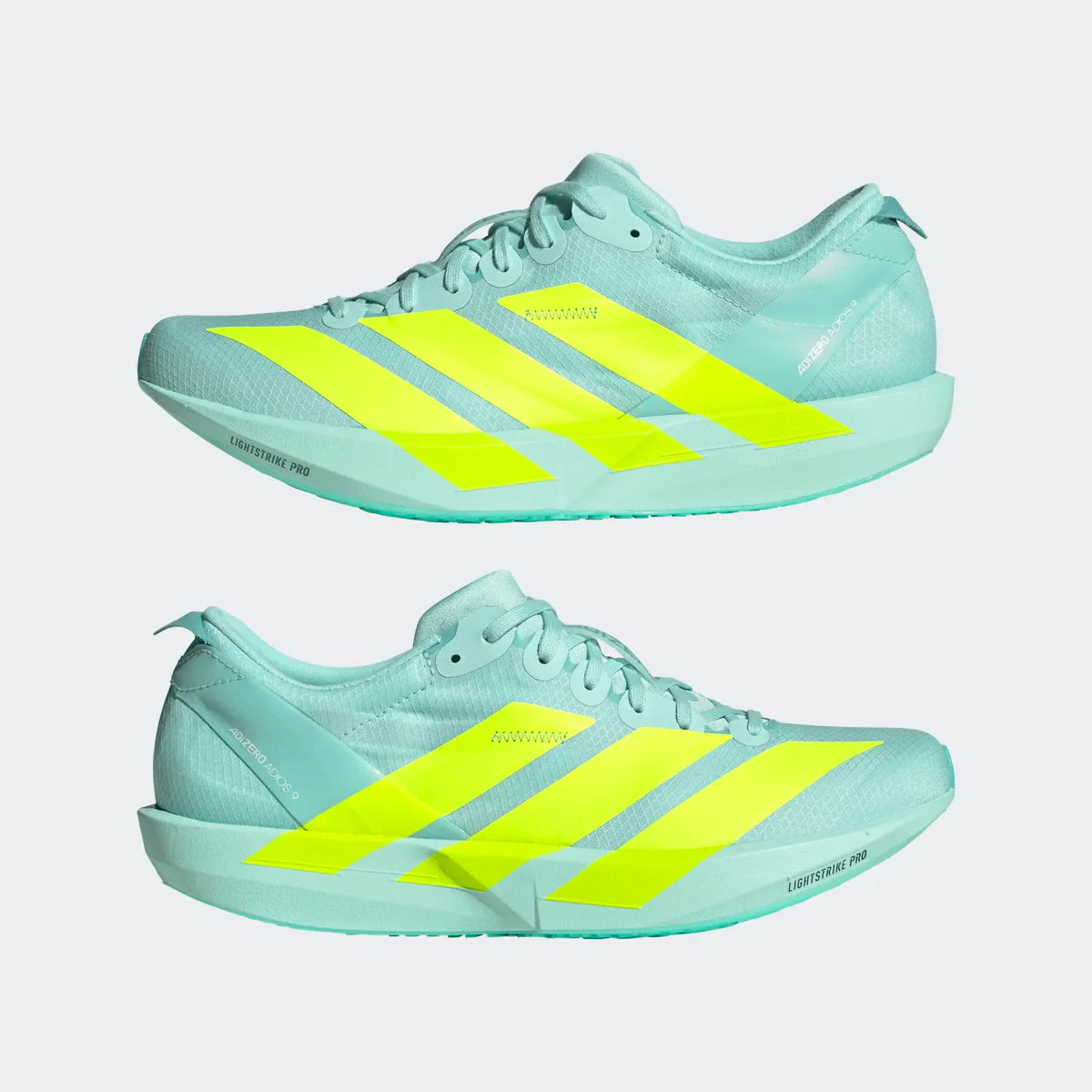 Adidas ADIZERO ADIOS 9 Damen Laufschuh – Sea Flash Aqua/Lucid Lemon/Minton