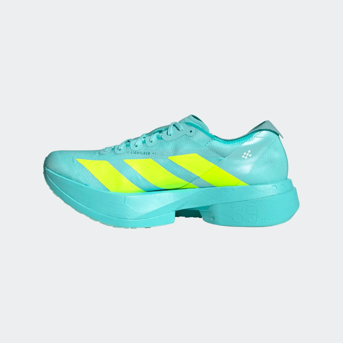 Adidas ADIZERO ADIOS PRO 4, Laufschuh, Herren, Flash Aqua / Lucid Lemon / Mint Ton