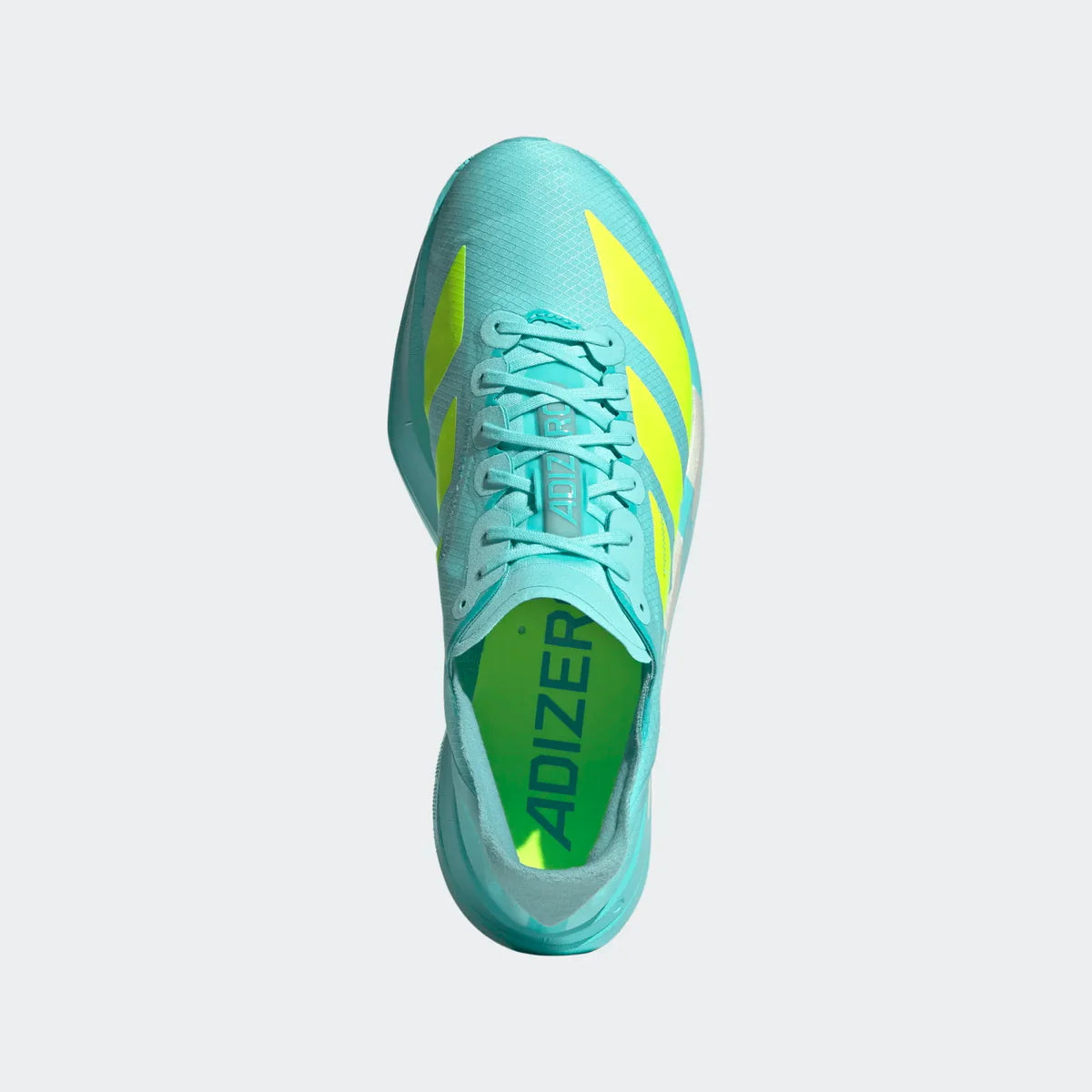 Adidas ADIZERO ADIOS PRO 4, Laufschuh, Herren, Flash Aqua / Lucid Lemon / Mint Ton