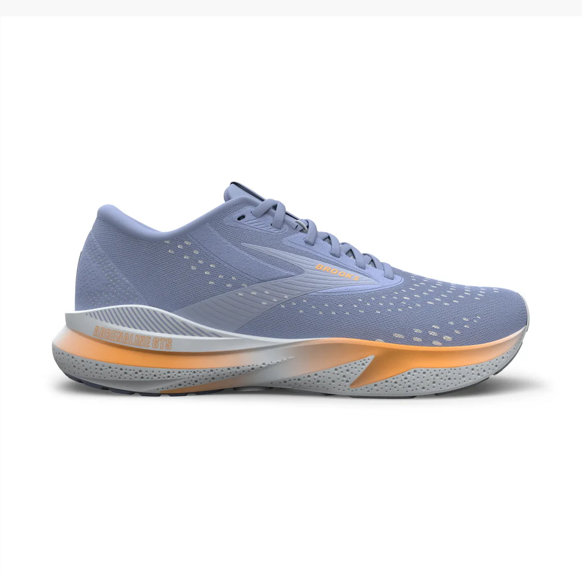 Brooks Adrenaline GTS 24, Laufschuhe, Damen, Blue Heron/White/Orange