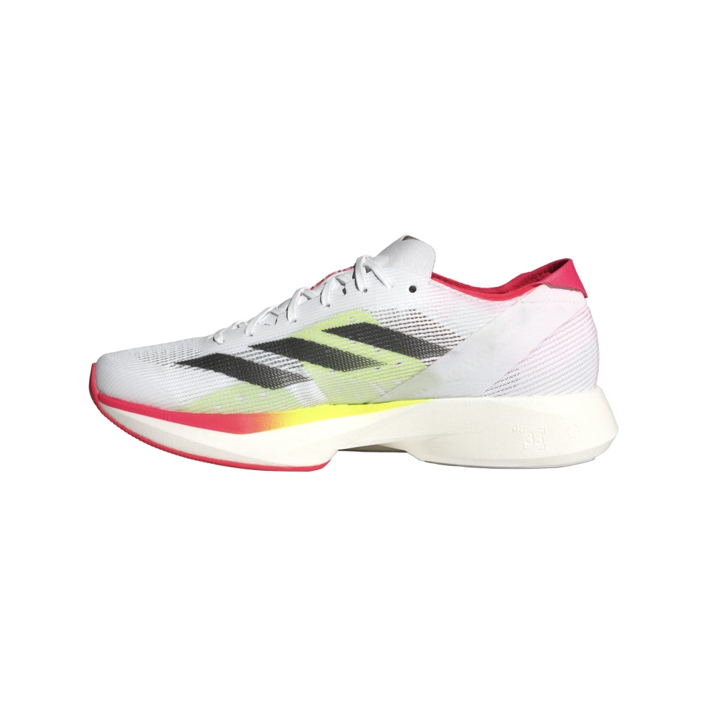 Adidas ADIZERO TAKUMI SEN, Laufschuh, Damen, Cloud White/Core Black/Lucid Red