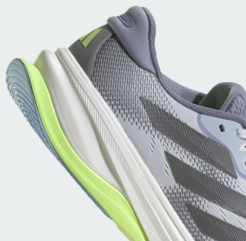 Adidas Supernova Solution 2 Herren Laufschuh – Dash Grey/Iron Metallic/Hi-Res Yellow