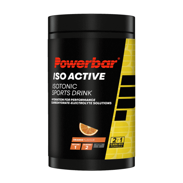 Powerbar Isoactive, Orange, 600g