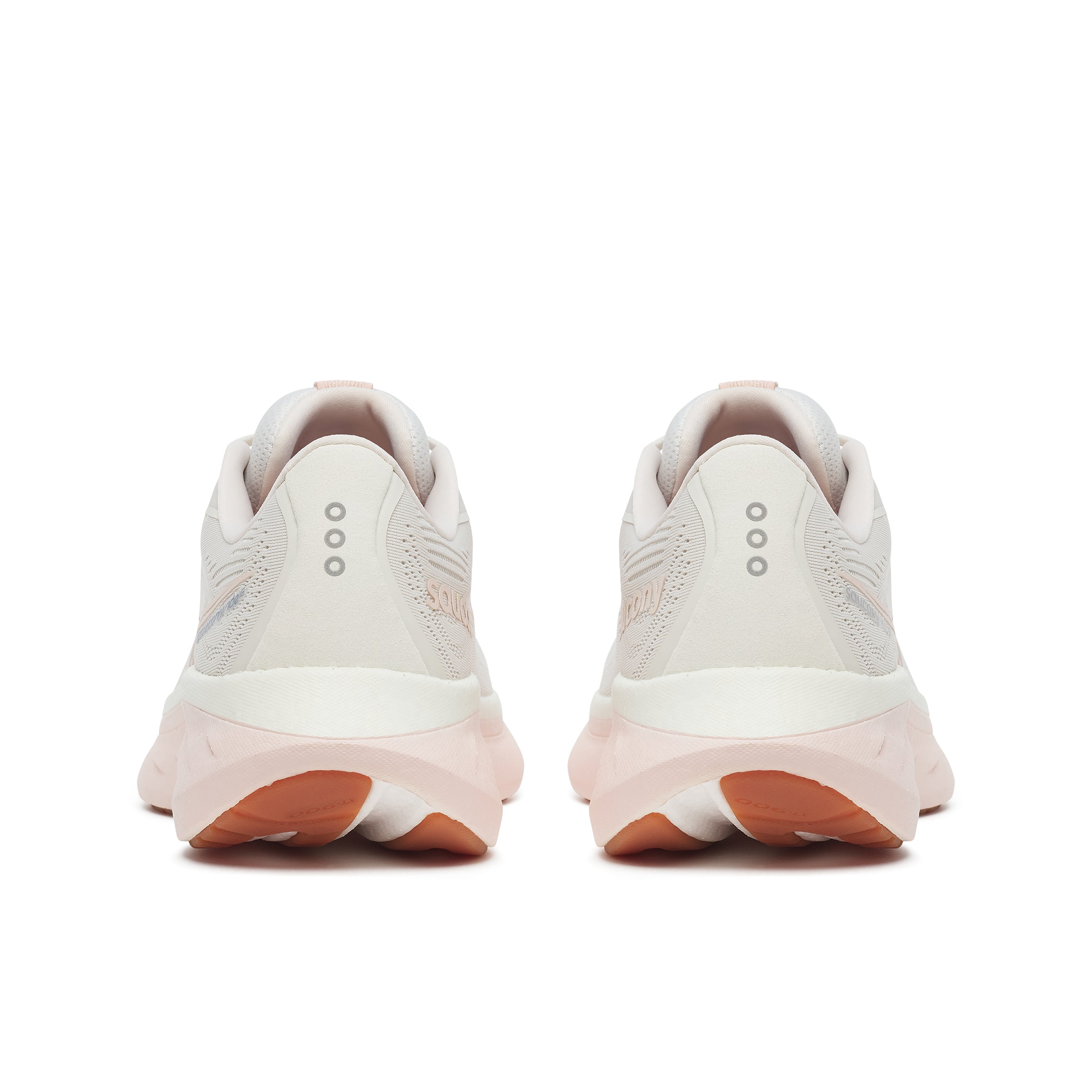 Rückansicht Detail Ferse rechter und linker Schuh