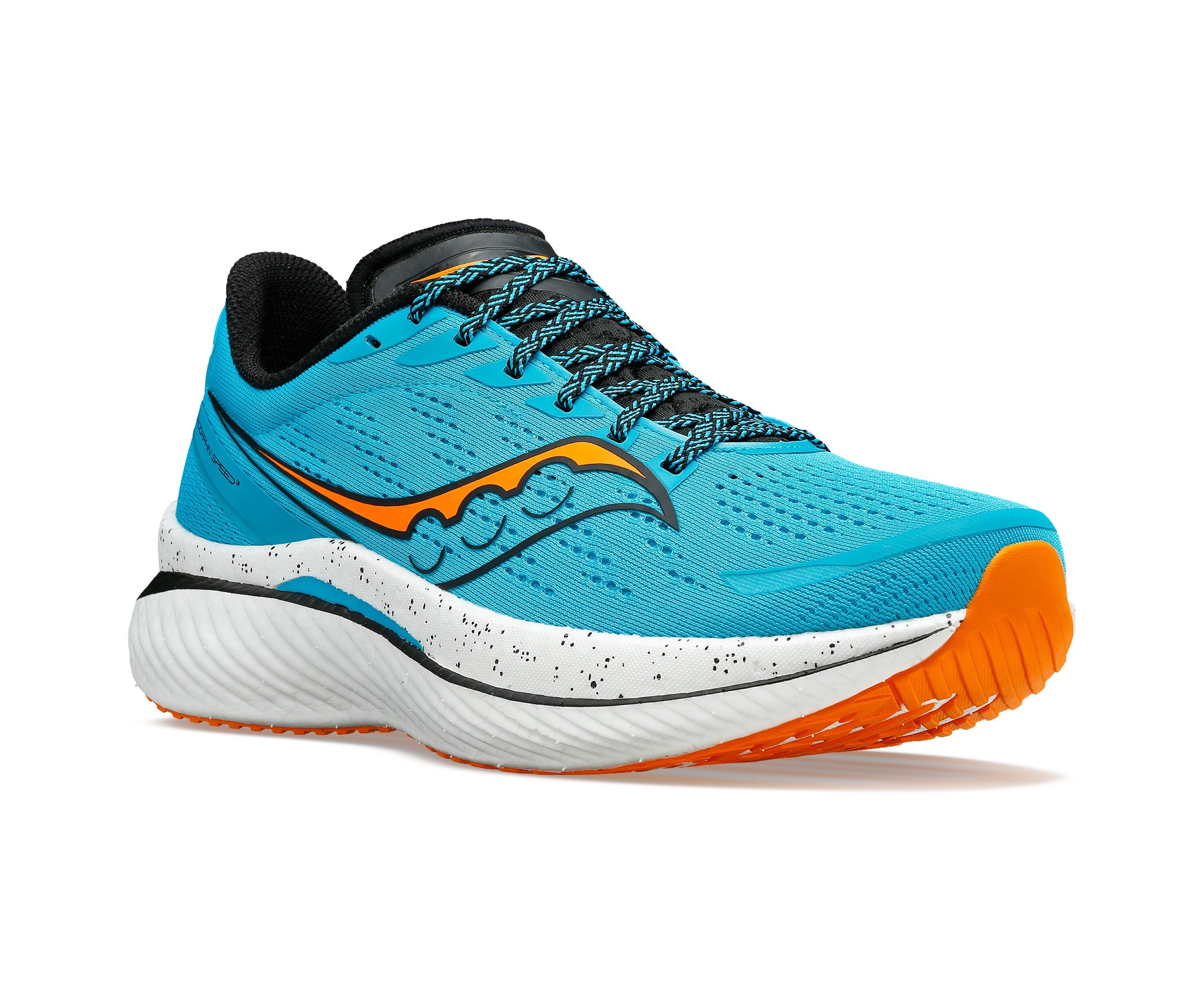 Saucony Endorphin Speed 3, Herren, agave/black, blau/schwarz/weiß