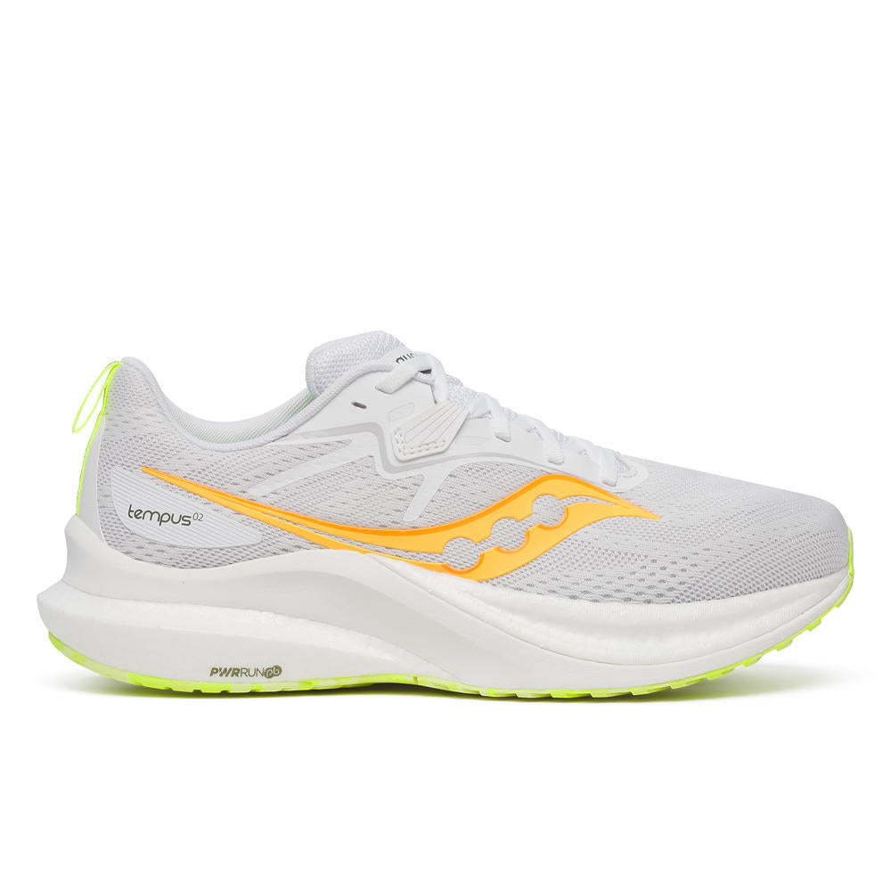 Saucony Tempus 2, Herren, White/VO2