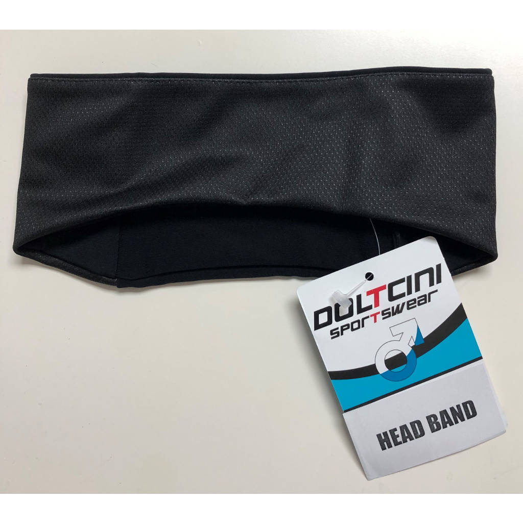 Doltcini Sportswear, Stirnband, schwarz