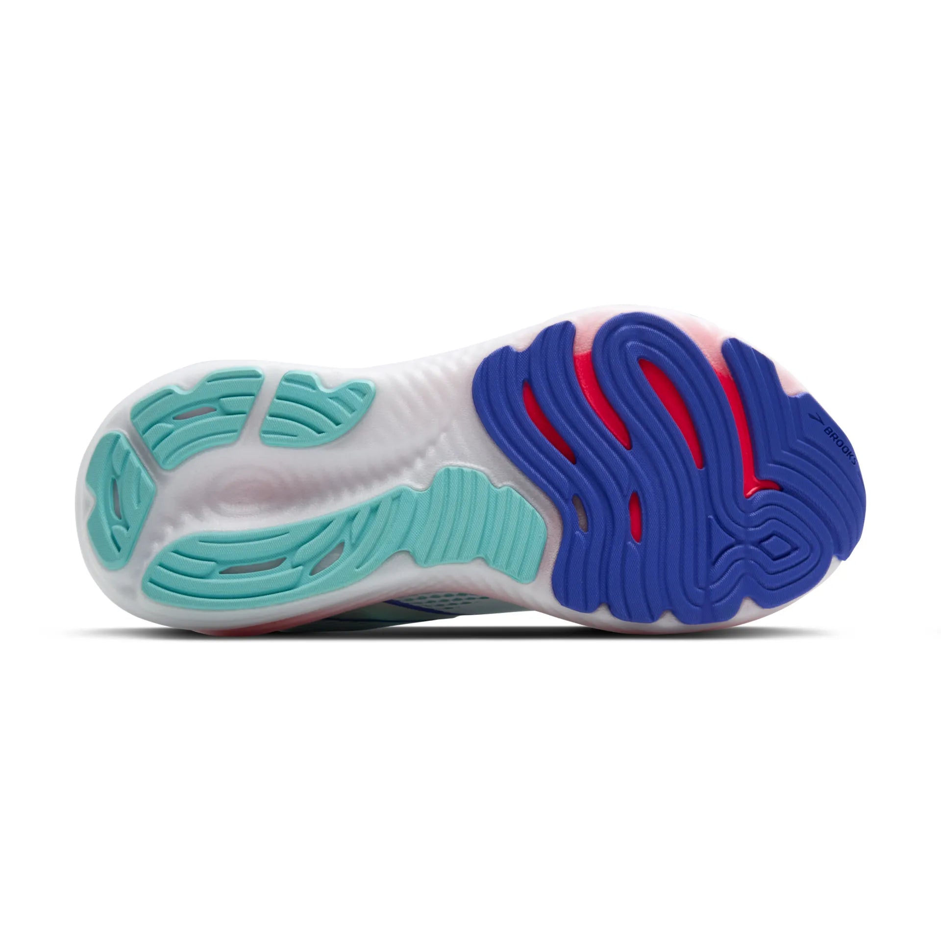 Brooks Glycerin 22 Damen Laufschuh – White/Limpet Shell/Ampero Blue