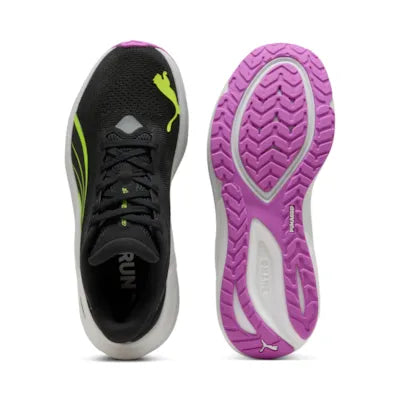 Puma Electrify NITRO 4 Damen Laufschuh – Black/Yellow Alert