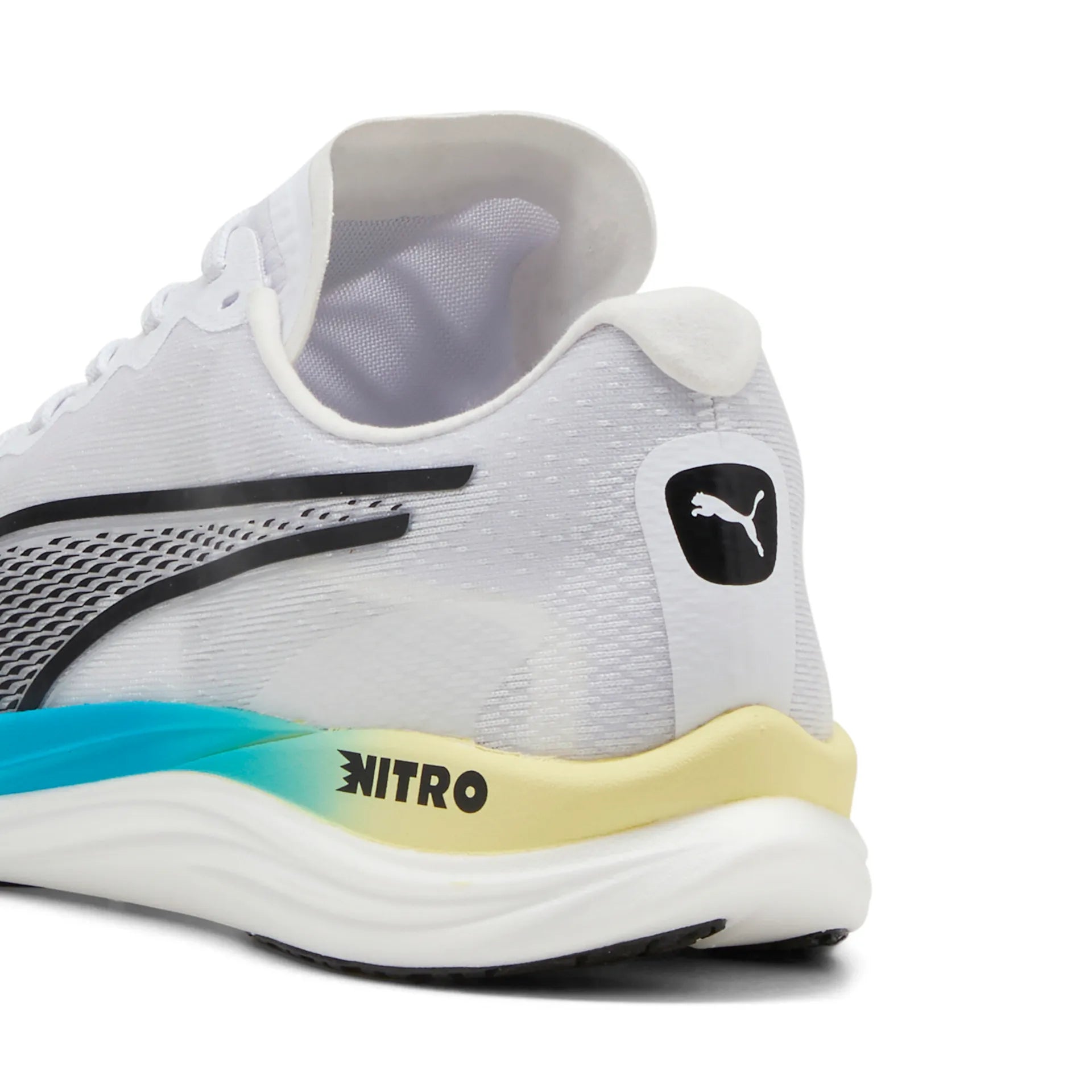 Puma Propio Nitro, Laufschuhe, Herren, Puma White/Mint Melt