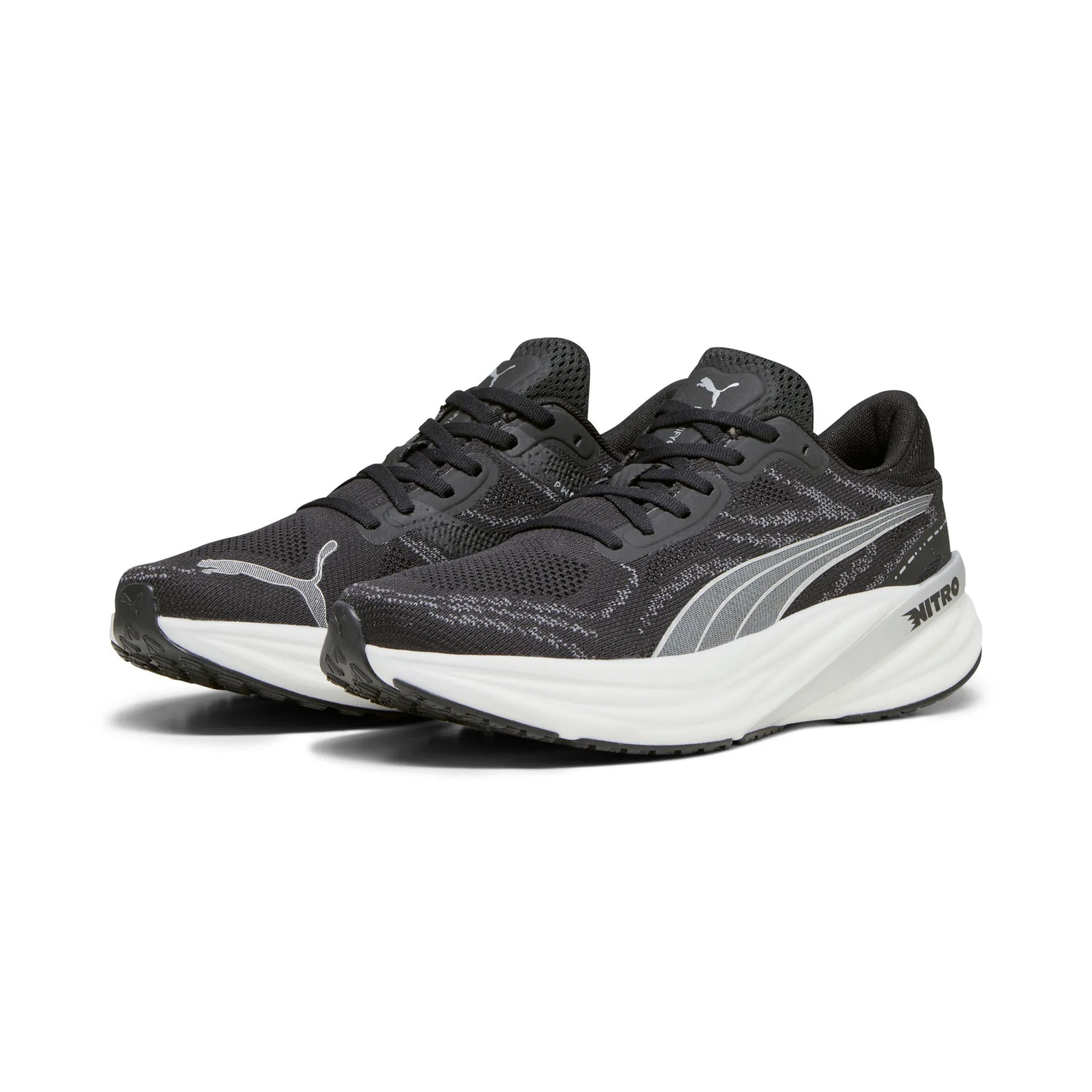 Puma Magnify NITRO 2 Laufschuhe Herren Puma Black/Puma White/Puma Silver