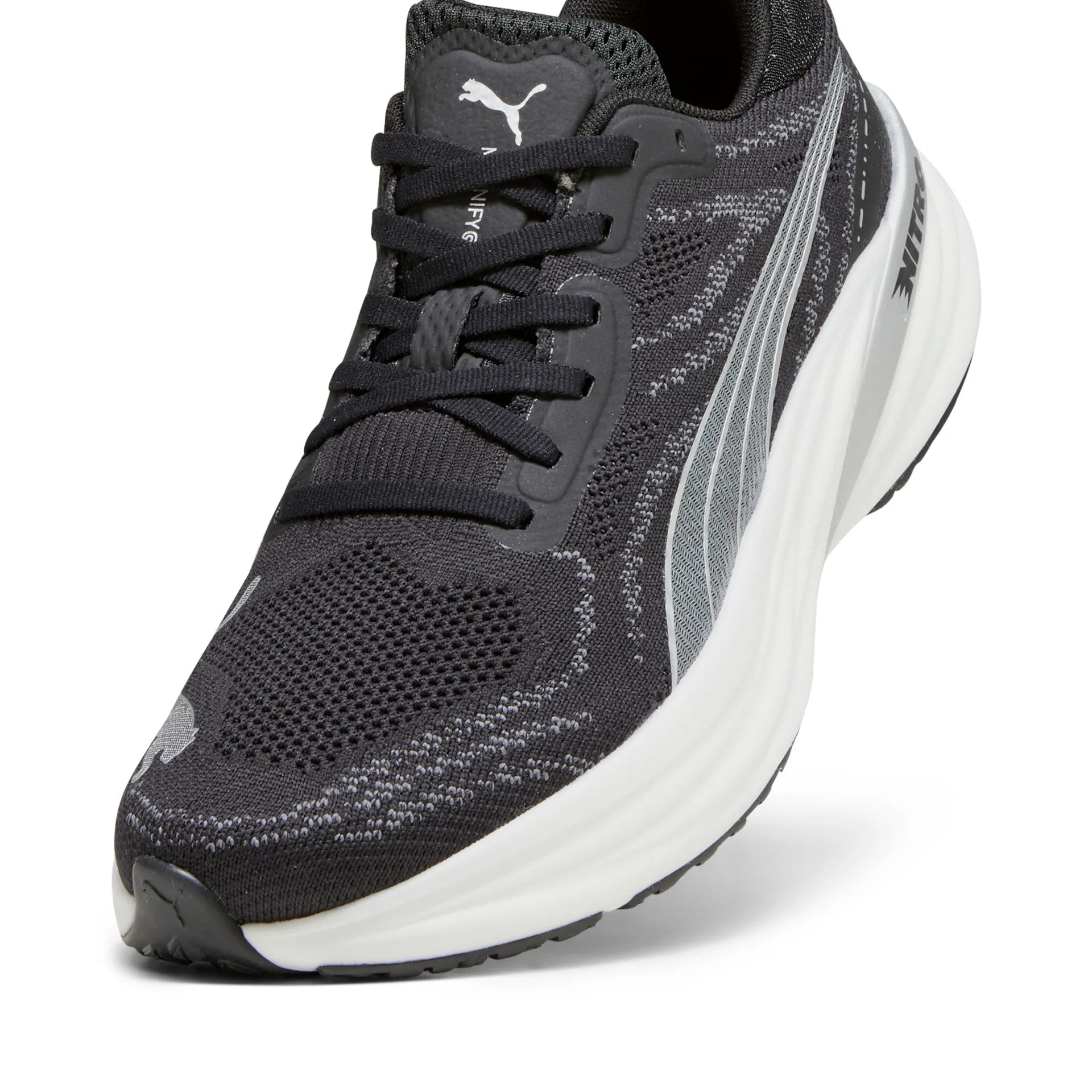 Puma Magnify NITRO 2 Laufschuhe Herren Puma Black/Puma White/Puma Silver