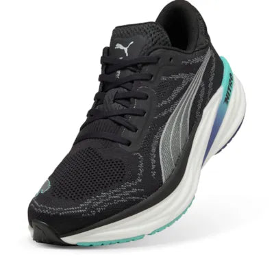 Puma Magnify NITRO 2 Herren Laufschuh – Black/Aquatic/Blue Crystal