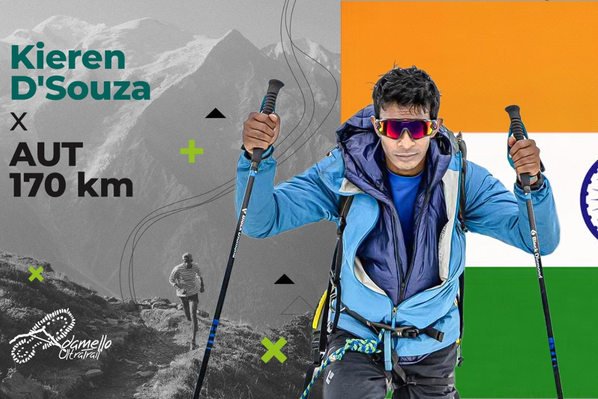 Vom Himalaya in die Alpen: Kieren D’Souza vor seinem ersten 100-Meiler
