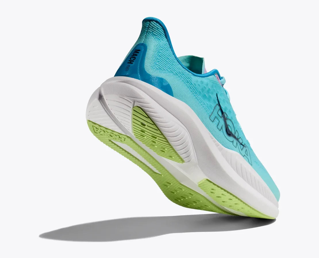 Hoka Mach 6, Laufschuhe, Damen, Cloudness/Waterpark