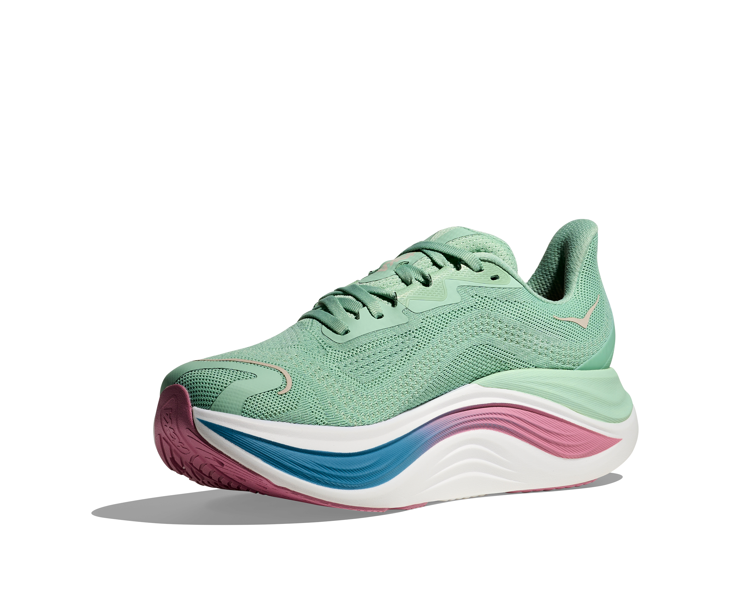 Hoka Skyward X, Laufschuh, Damen, Jadeite/Dried Rose