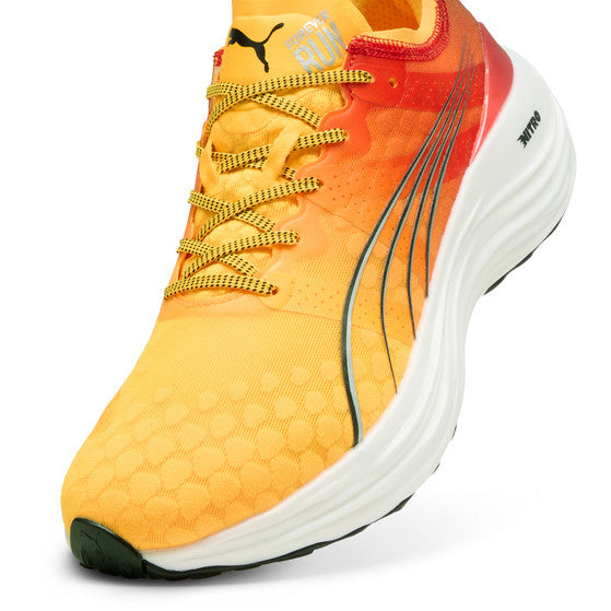 Puma ForeverRun NITRO, Laufschuhe, Damen, Sun Stream-Sunset Glow-PUMA White