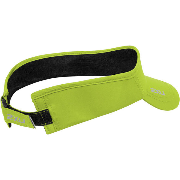 2XU Unisex Run Visor Wild Lime/ White