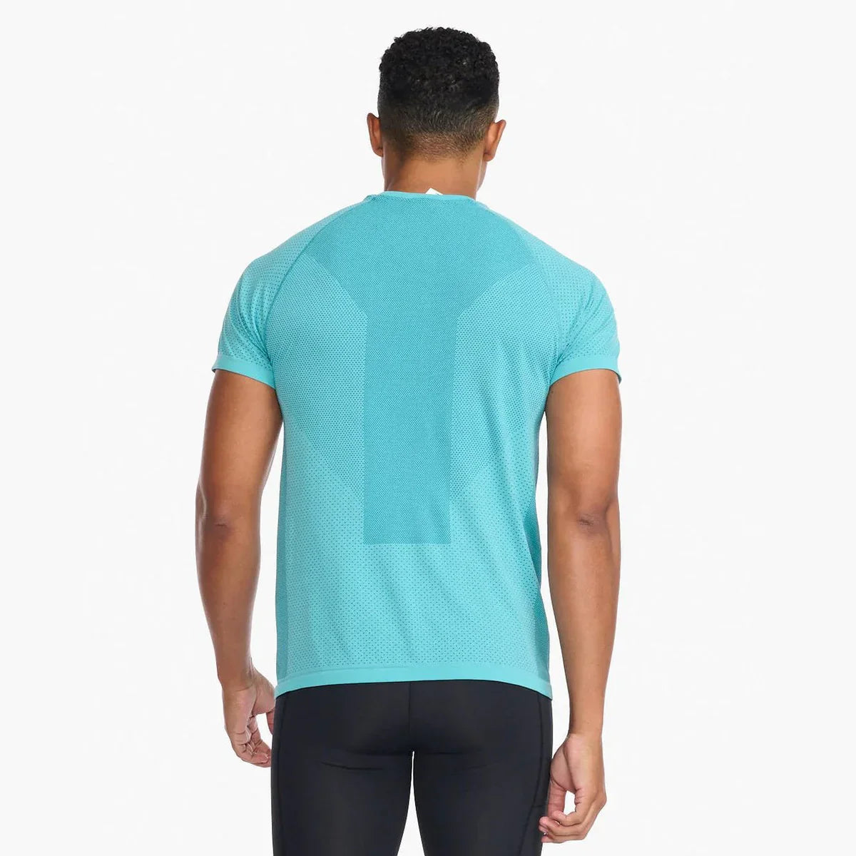 2XU Motion Tech Tee, Herren, Porcelain/Black