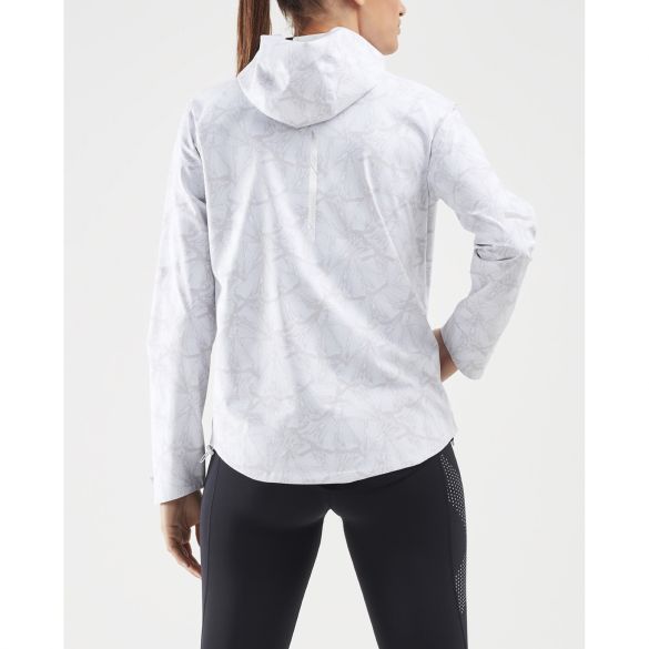 2XU GHST WP Jacket, Damen, White/Reflective