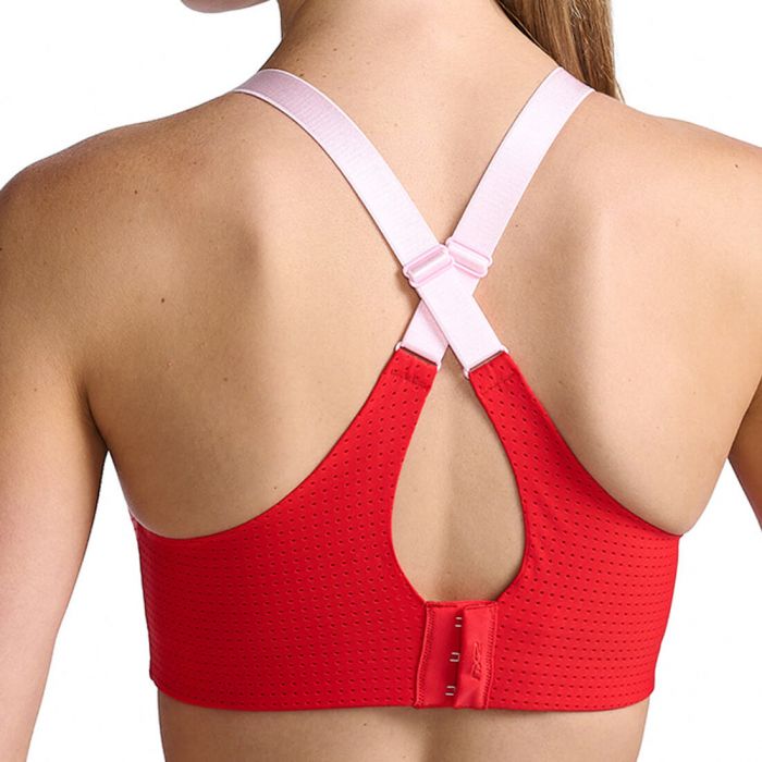 2XU Aero Medium Impact Bra, Damen, rot