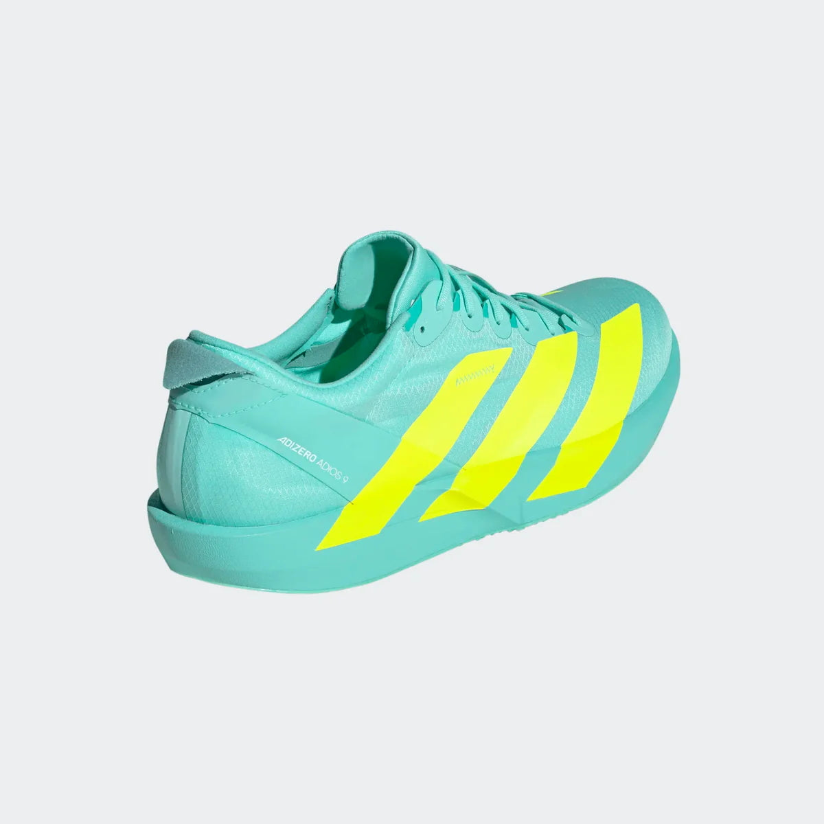 Adidas ADIZERO ADIOS 9 Herren Laufschuh – Flash Aqua/Lucid Lemon/Zero Mint