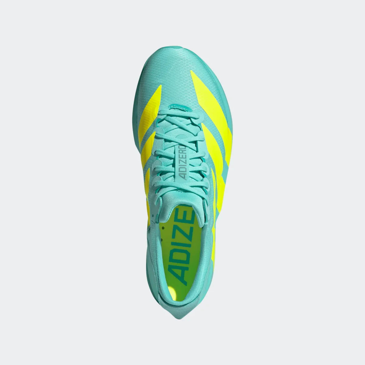 Adidas ADIZERO ADIOS 9 Herren Laufschuh – Flash Aqua/Lucid Lemon/Zero Mint