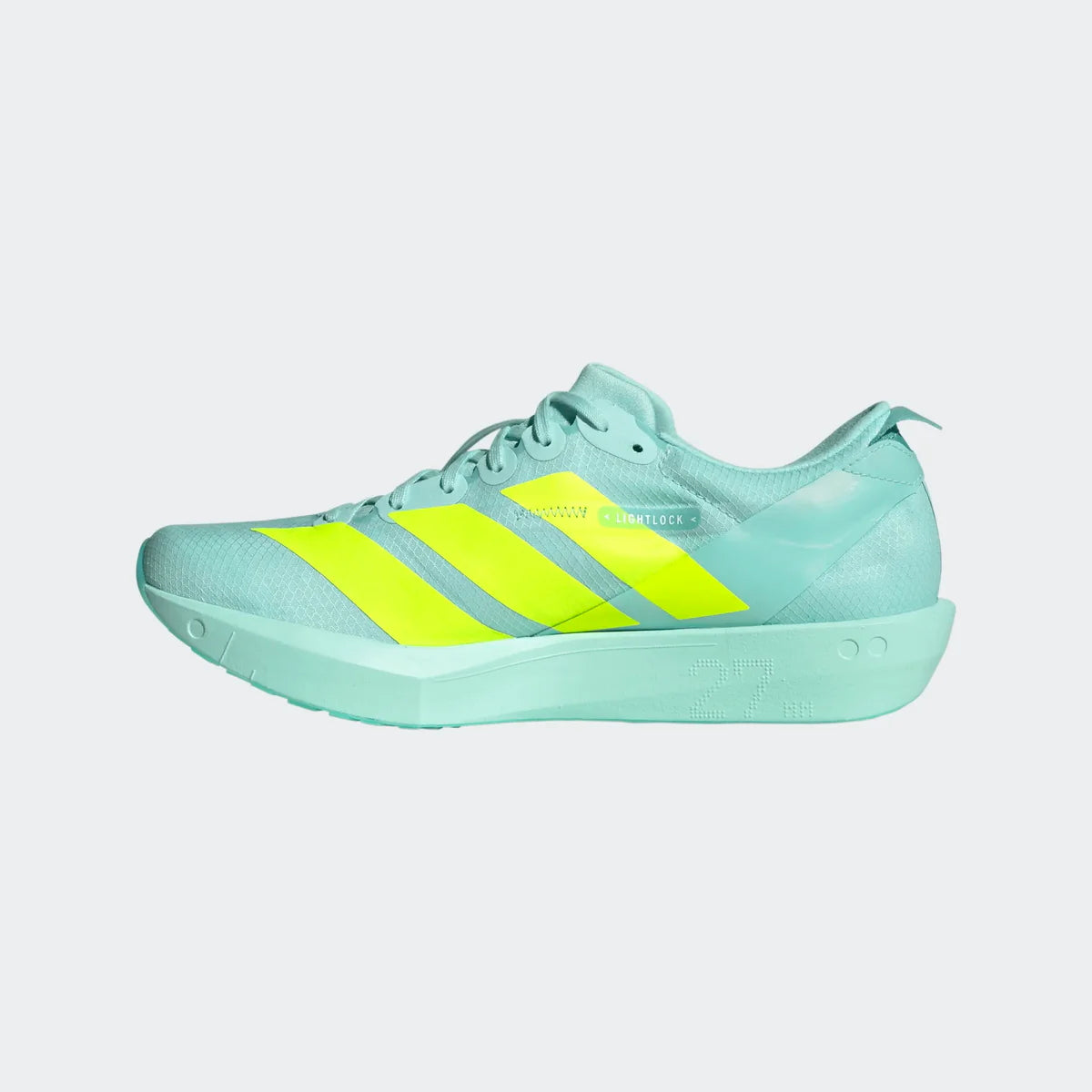 Adidas ADIZERO ADIOS 9, Laufschuh, Damen, Sea Flash Aqua/Lucid Lemon/Minton