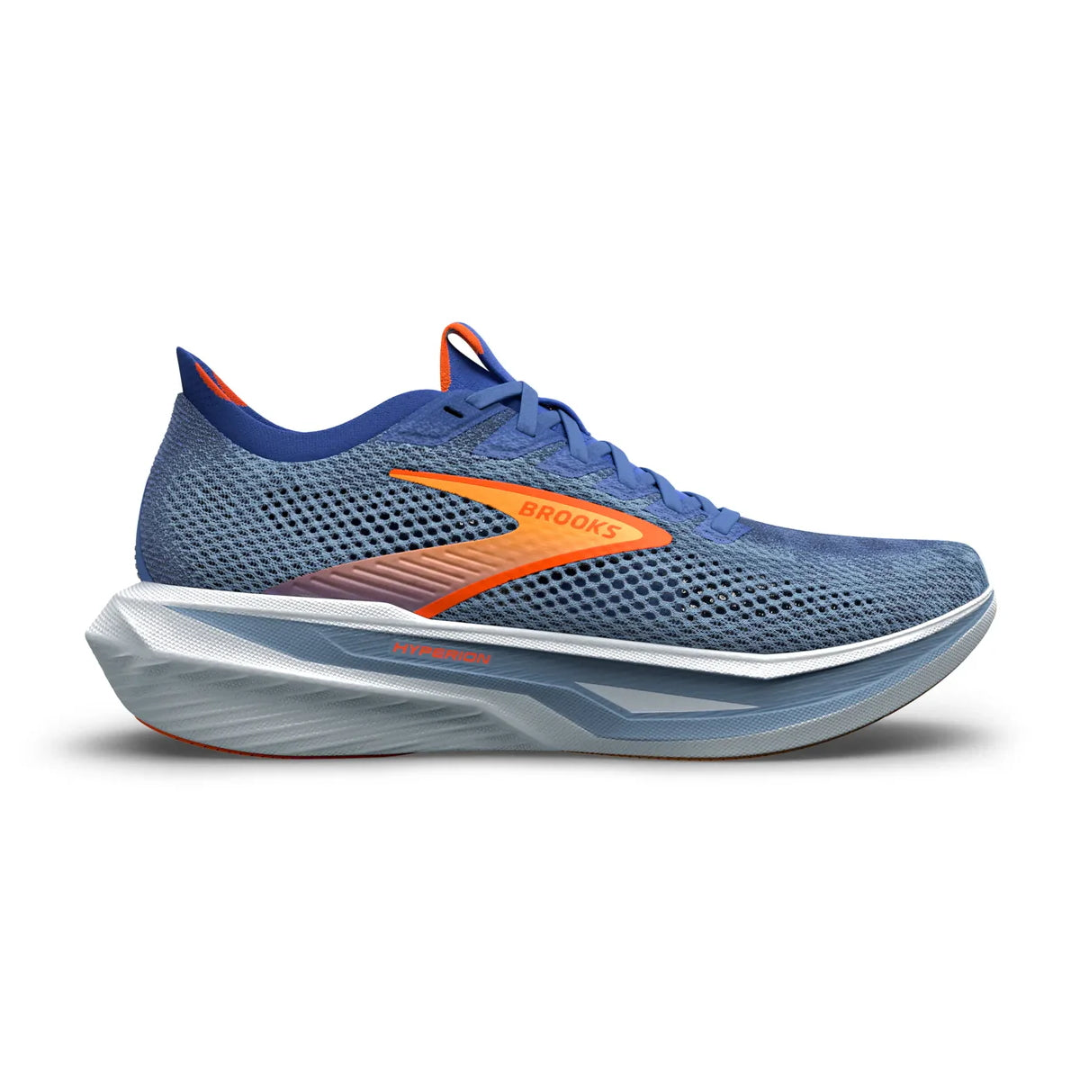 Brooks Hyperion 3, Laufschuh, Damen, Blue Heron/Orange/White