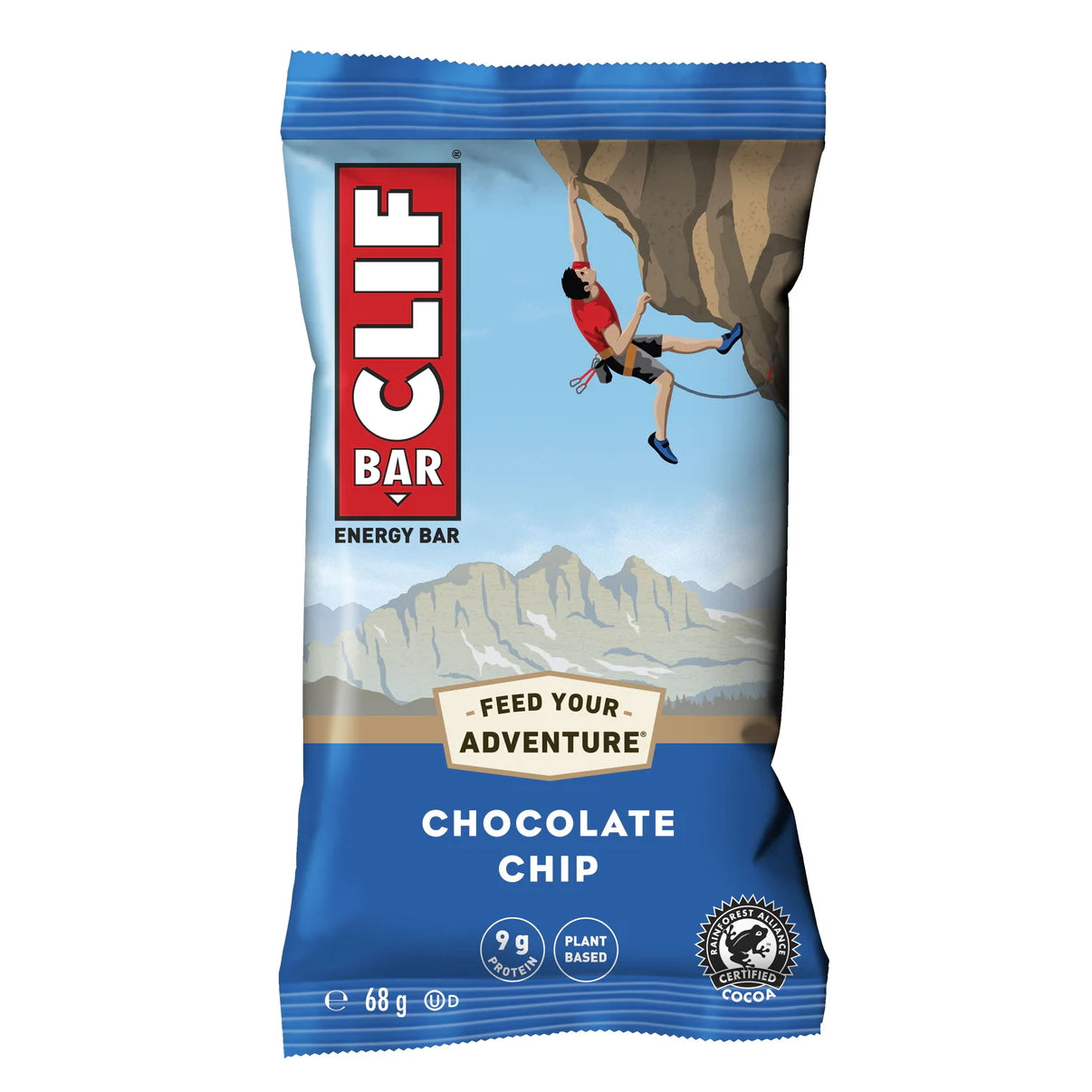 CLIF BAR Energie Riegel, Chocolate Chip, 68g