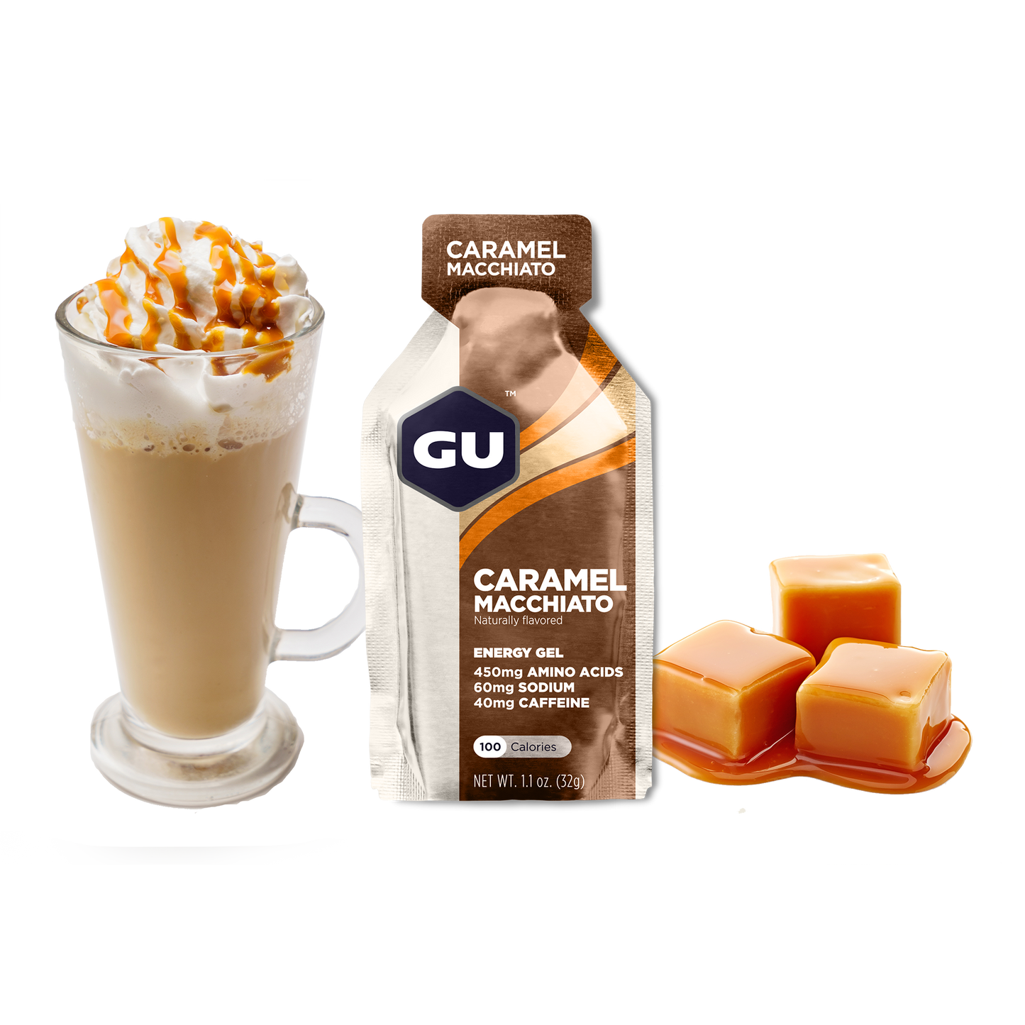 GU Energy Gel 32g Caramel Macchiato