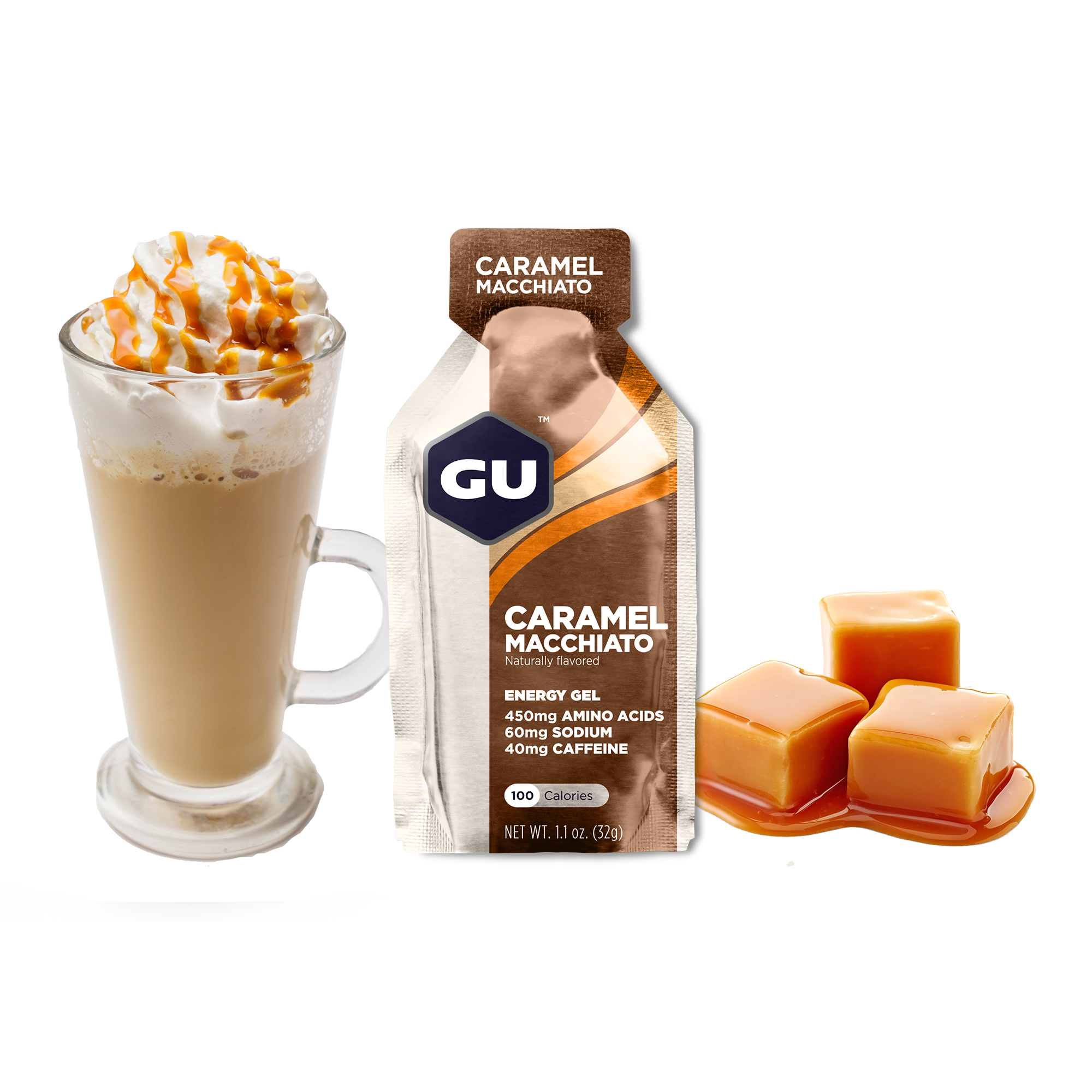 GU Energy Gel 32g Caramel Macchiato