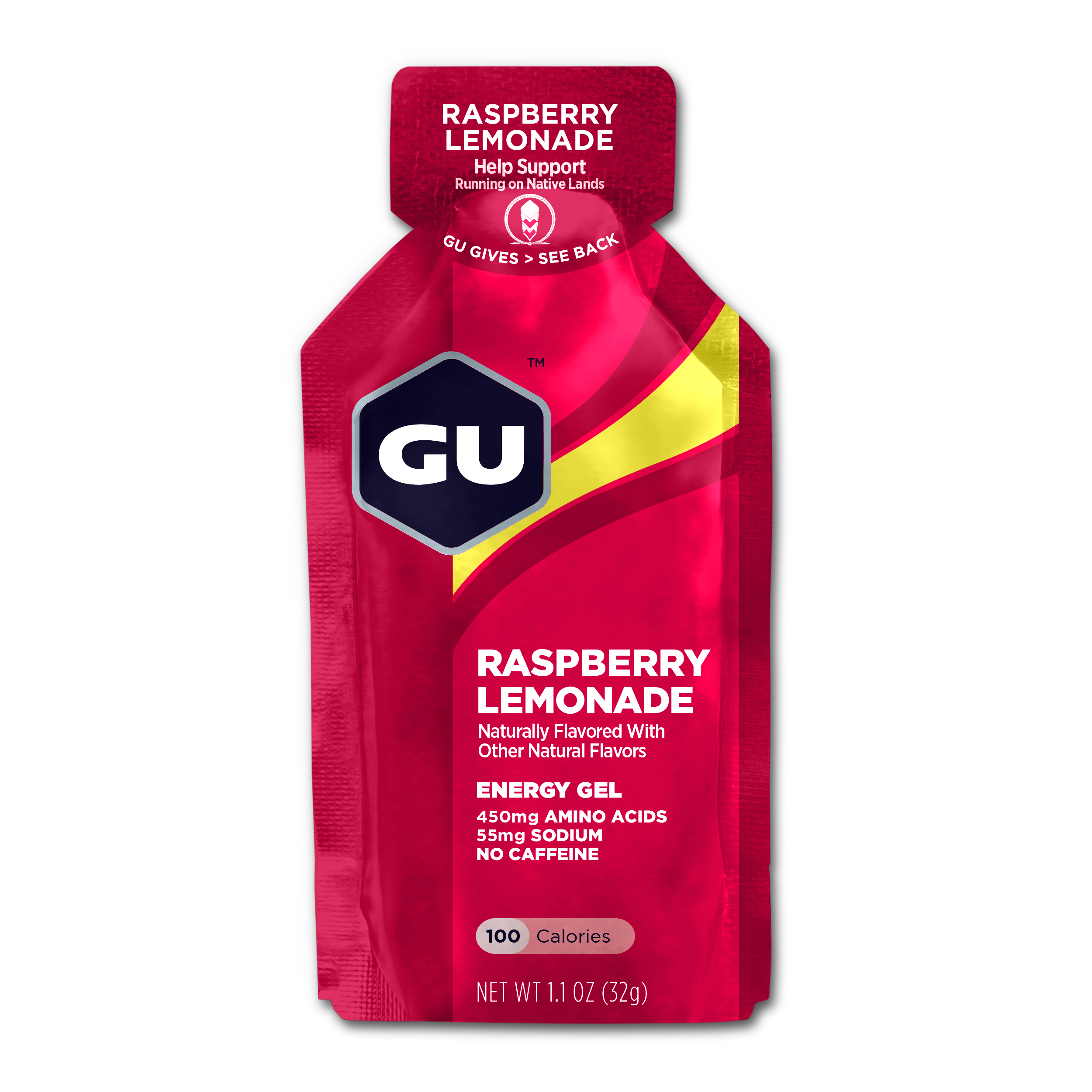 GU Energy Gel 32g Raspberry Lemonade