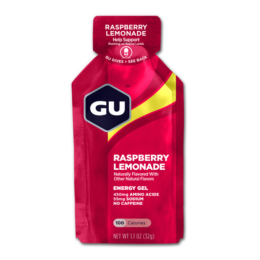 GU Energy Gel 32g Raspberry Lemonade