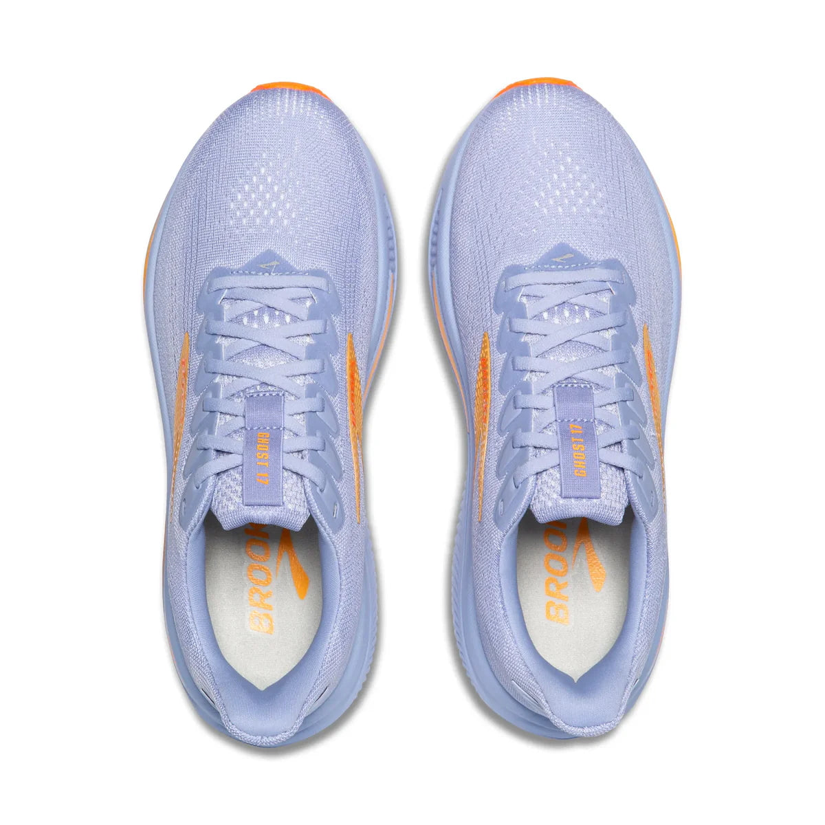 Brooks Ghost 17, Laufschuh, Damen, Blue Heron/White/Orange