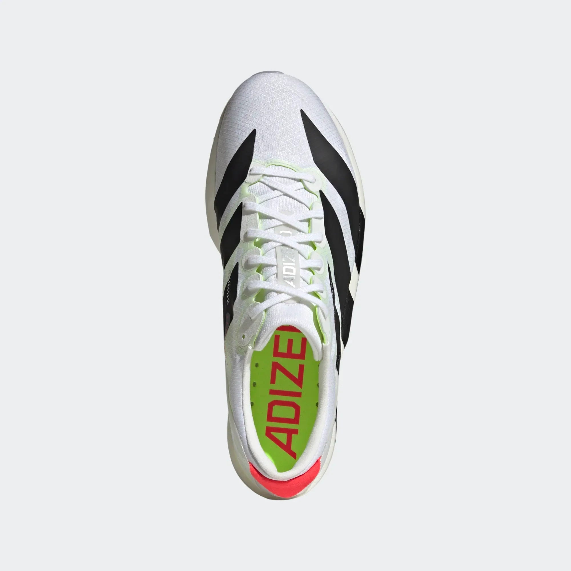 Adidas ADIZERO ADIOS 9, Laufschuh, Herrren, Cloud White/Core Black/Silver Metallic