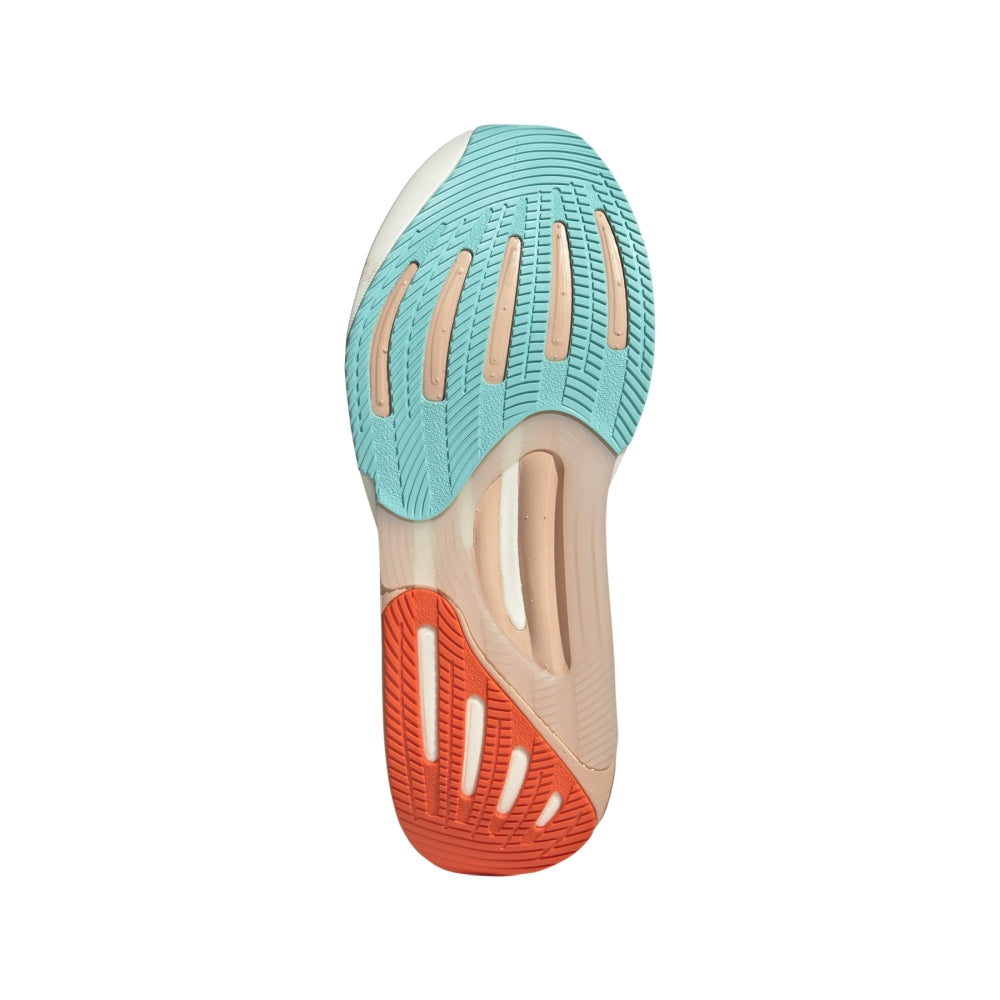 Adidas Supernova Solution 2, Laufschuh, Damen, White/Aqua/Peach