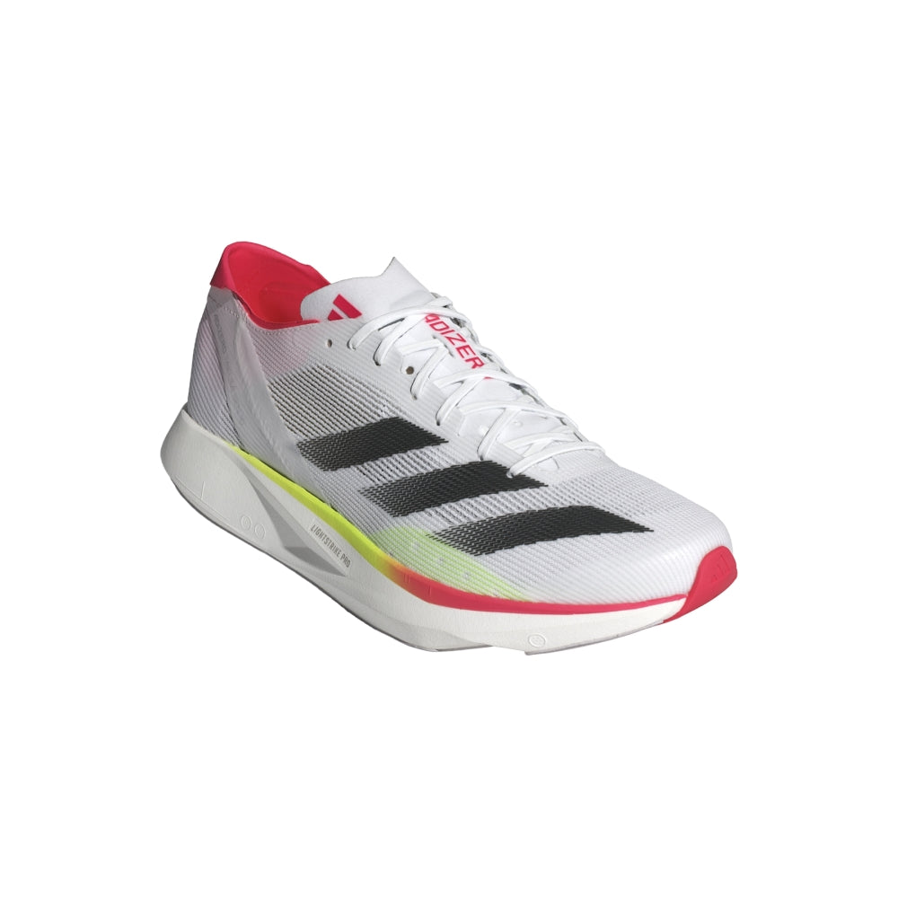 Adidas ADIZERO TAKUMI SEN, Laufschuh, Herrren, Cloud White/Core Black/Lucid Red