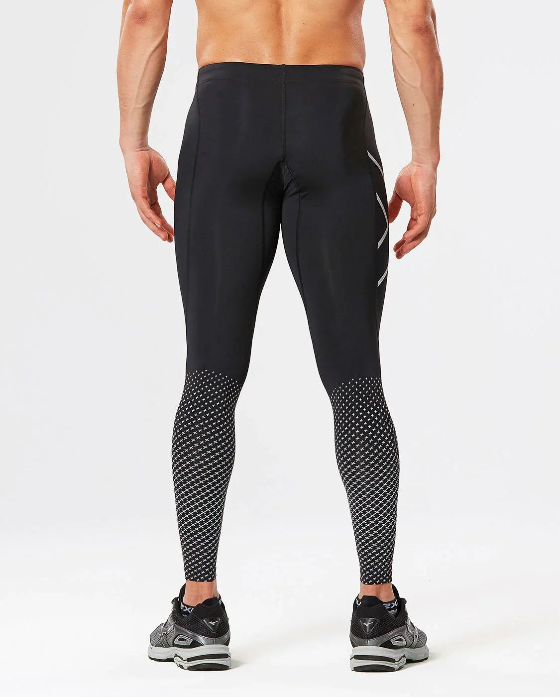 2XU Reflect Compression Tights, Herren, schwarz