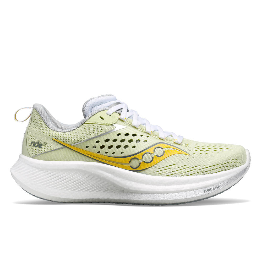 Saucony Ride 17, Damen, Laufschuhe, Fern/Cloud