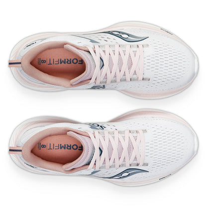 Saucony Ride 17, Laufschuhe, Damen, White/Lotus