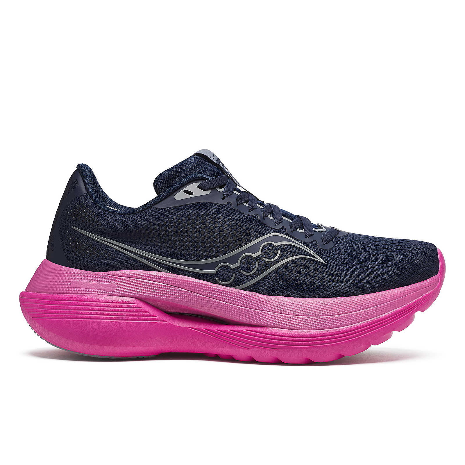 Saucony Endorphin Trainer Damen Laufschuh – Navy/Fuchsia