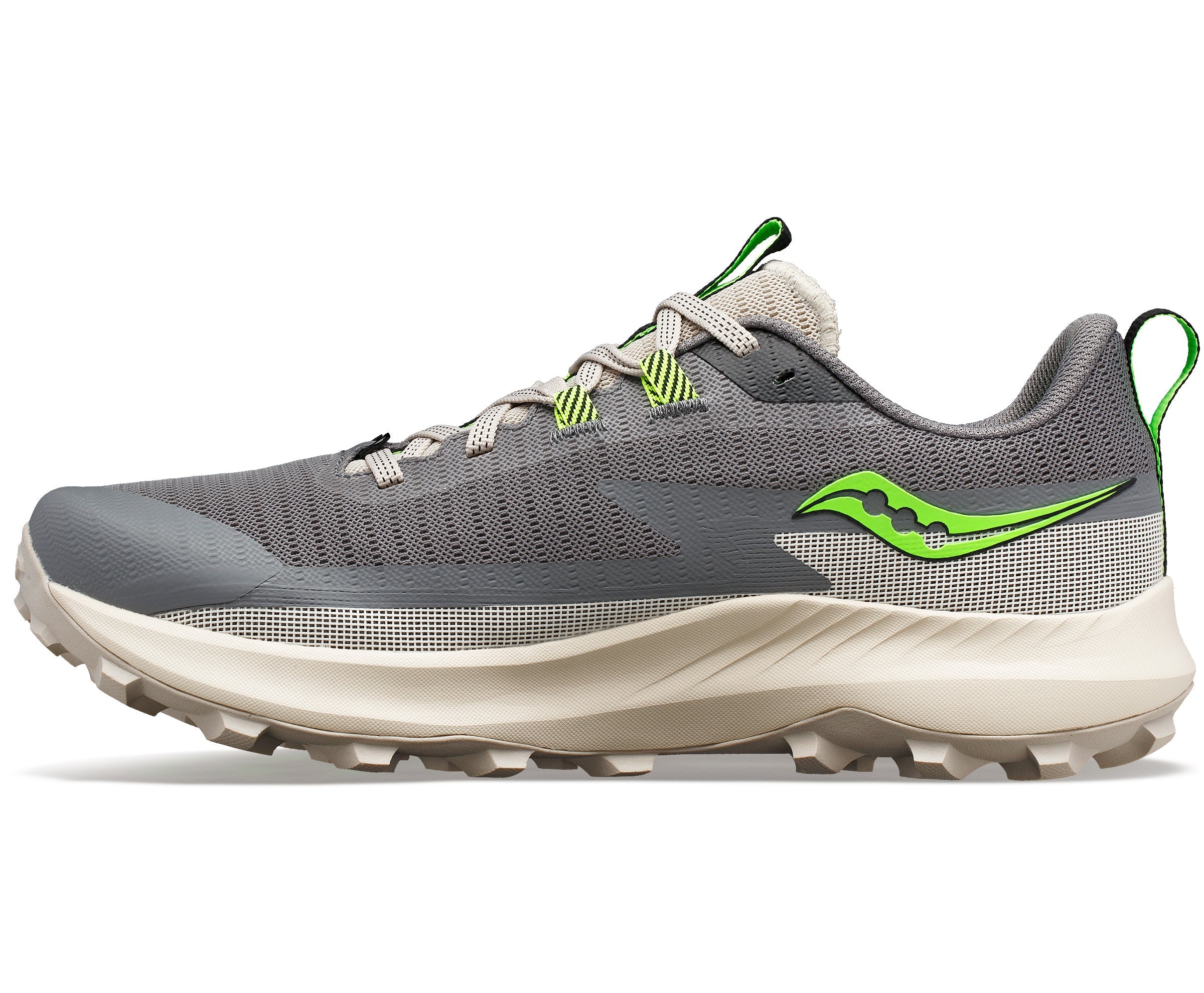 Saucony Peregrine 13, Herren, gravel/slime