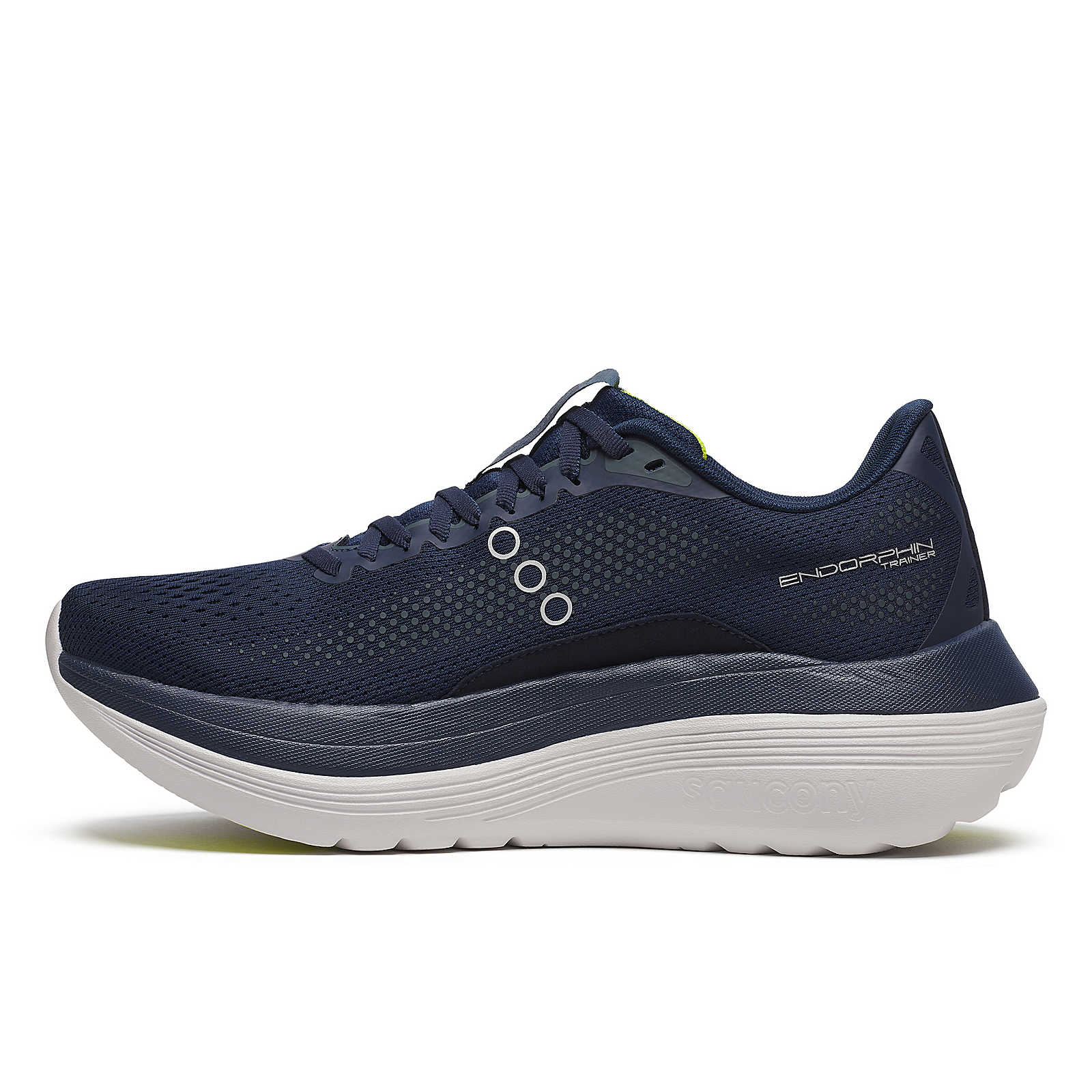 Saucony Endorphin Trainer, Laufschuh, Herren, Navy/Primrose