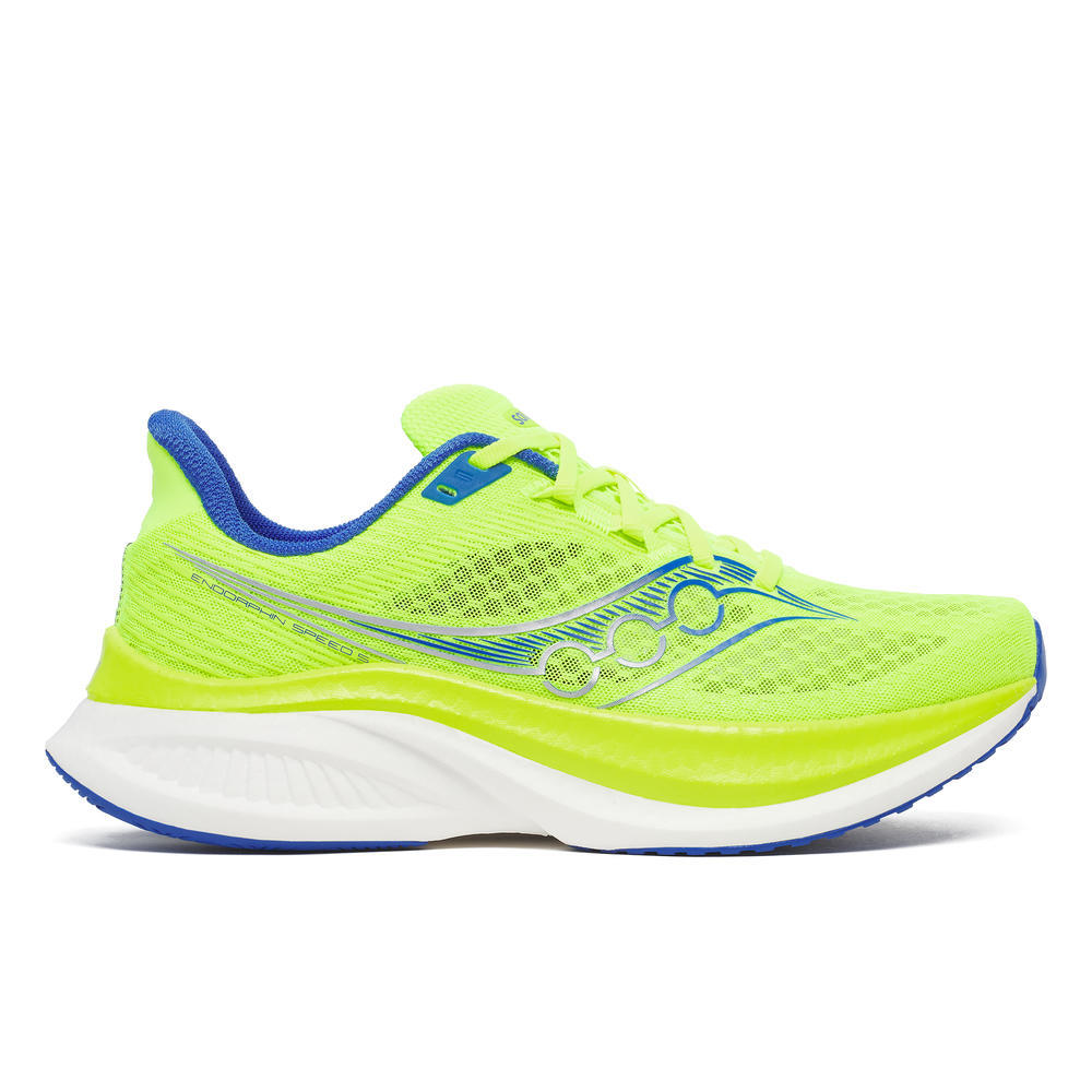 Saucony Endorphin Speed 5, Laufschuh, Herren, Citron/Lapis