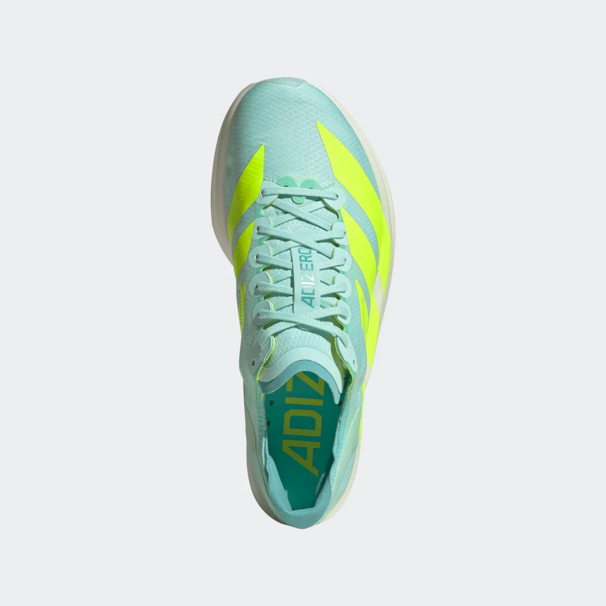 Adidas ADIZERO TAKUMI SEN 11, Laufschuh, Damen, Sea Flash Aqua/Lucid Lemon/Flash Aqua