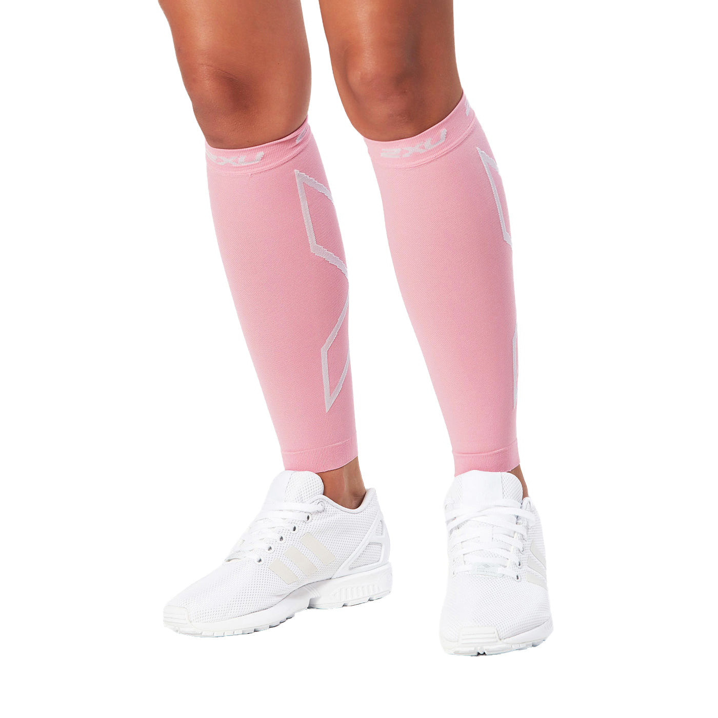 2XU Compression Calf Sleeves, pink